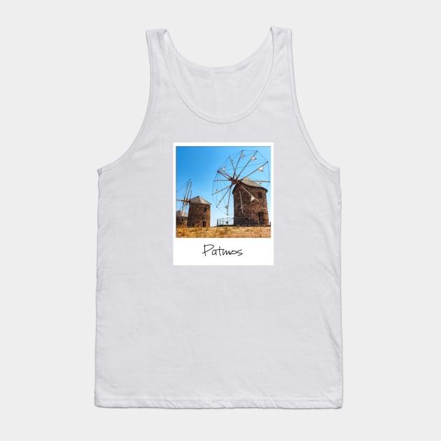 Patmos Tank Top by greekcorner